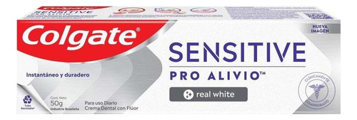 Creme Dental Colgate Sensitive Pro-alívio Real White 50g