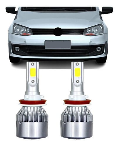 Super Led Farol De Milha 6000k Hb4 Gol/saveiro G7/g6