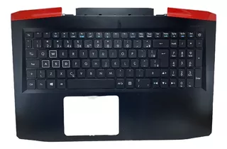 Palmrest Com Teclado Para Notebook Acer Aspire Vx15