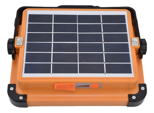 Led De Trabajo Solar De 4 Modos, Recargable, 1000 W, Resiste