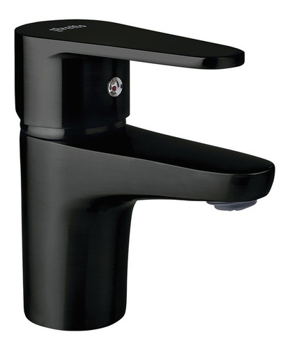 Llave Para Lavamanos Monocontrol Negro Stretto Dessin