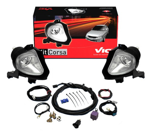 Kit De Faros Auxiliares Chevrolet Corsa Classic 99/10