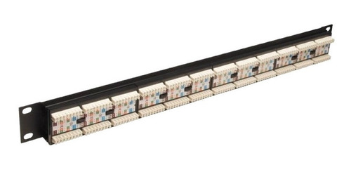 Imagen 2 de 3 de Patchera Patch Panel Categoria 5 24 Puertos Marca Prosoft