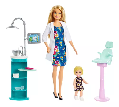 Boneca Barbie Quero Ser Pediatra Infantil Da Mattel Dhb63 em Promoção na  Americanas