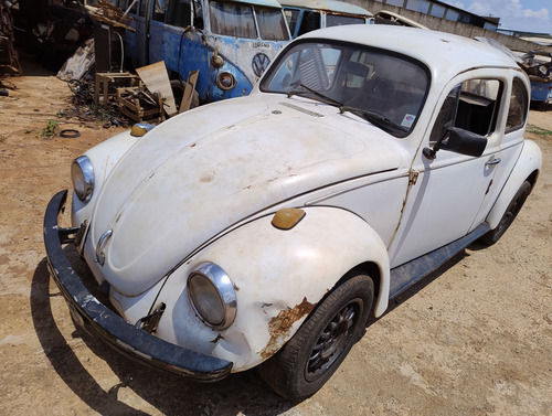 Fusca 1600 Raro Modelo Após O Bizorrão 1600s P/ Restauração