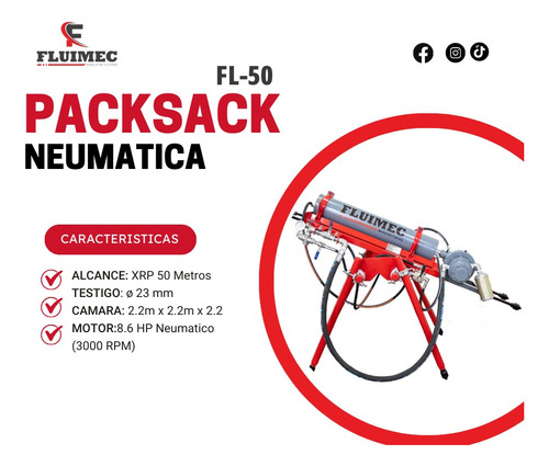 Fluimec Fl-50: Perforadora Packsack (maquinaria Versátil)