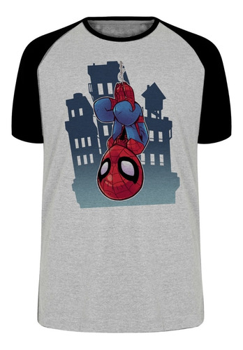 Camiseta Blusa Plus Size Mini Homem Aranha Vingadores Avenge
