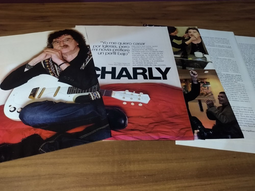 (ar413) Charly Garcia * Clippings Revista 5 Pgs * 2011