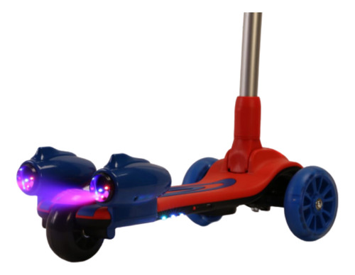 Scooter Bota Humo Para Niñas Niños Casco Rodilleras Coderas