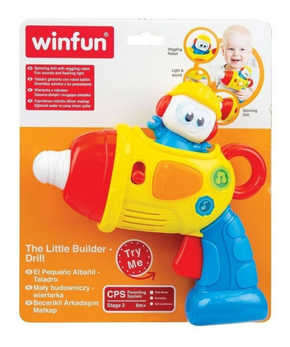 Taladro Con Actividades Luz Y Sonido Winfun ELG 0683-nl