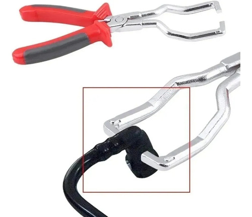 Imagen 2 de 6 de Pinza Para Acoples De Nafta Y Rampas E1 Ruhlmann Ru44000
