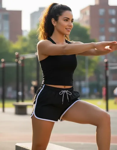 Short Preto Academia Shortinho Premium Confortável Bolsos