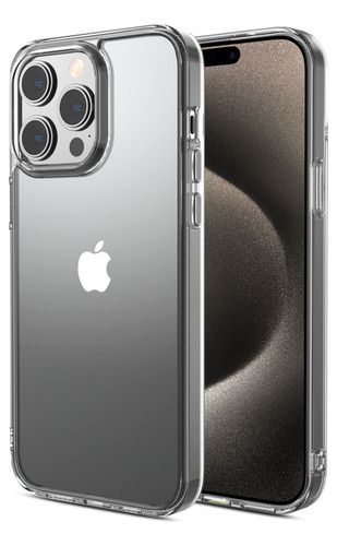 Funda Para iPhone 15 Pro Max Trasparente Resistente+ Vidrio