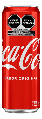 9 Pack Refresco Cola Coca Cola 355 Ml