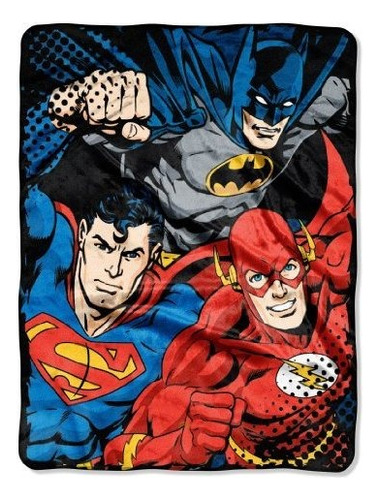 Warner Brothers Dc Comics Justice League,  League Trio  Mic