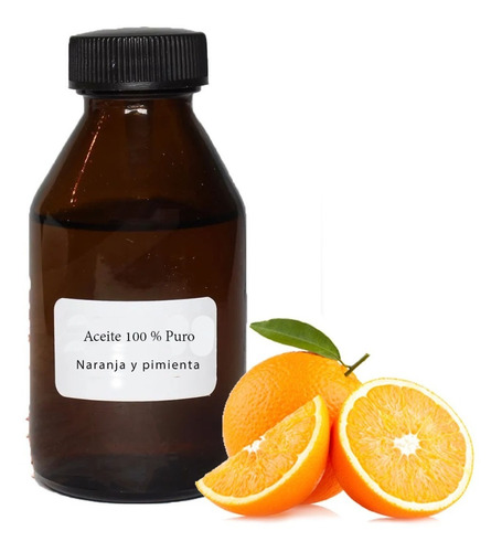 Aceite 100% Puro Naranja Y Pimienta 100ml Uso Cosmetico