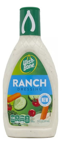 Molho Wish Bone Ranch Onion Garlic Salada 444ml Importado Us