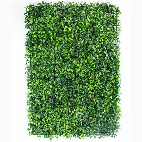 15 Pzas Muro Verde Follaje Artificial Sintentico 60x40 Cm 