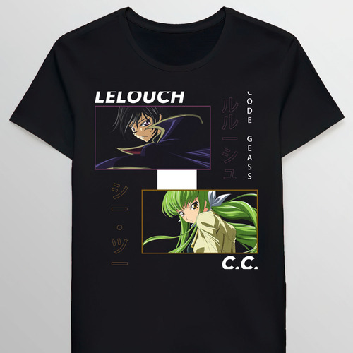 Remera Code Geass Lelouch Of The Rebellion Lelouch Tanni2297