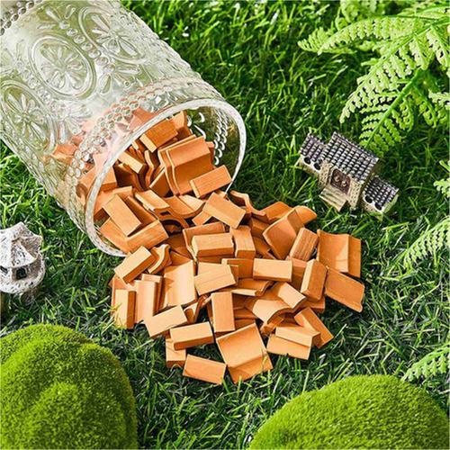 A 1 Juego De Construcción De Modelos De Mini Ladrillos Y