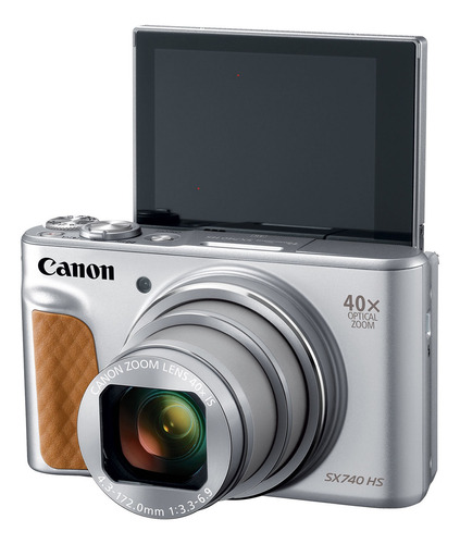 Canon Sx740 Hs | 20.3mp | Zoom 24-960mm Is | Silver