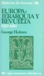 Europa Jerarquia Y Revuelta [1320 - 1450] (historia De Euro