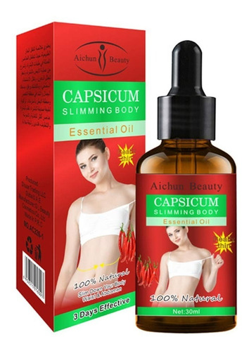 Aceite esencial de pimiento Aichun Beauty 100% natural, 30 ml