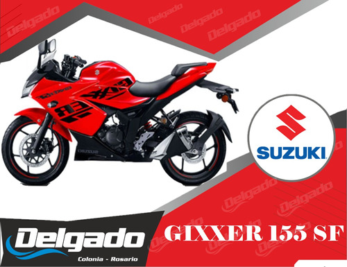 Moto Suzuki Gixxer 155 Sf Financia 100% Y Hasta En 60 Cuotas