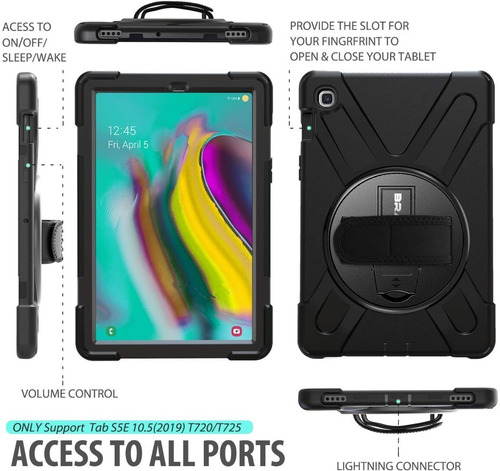 Imagen 2 de 8 de Estuche Para Tablet Samsung Galaxy Tab S5e, Modelo T720/t725