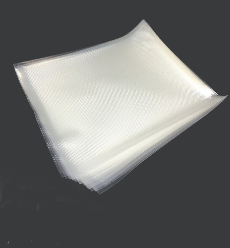 Imagen 5 de 5 de Pack 100 Bolsas Al Vacío Sellado Empacadoras Alimentos Nylon