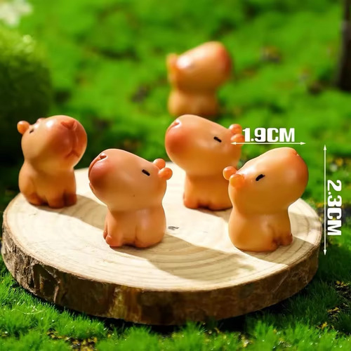 Figuras Capibara 20 Piezas Mini Figuras Capibara Capybaras