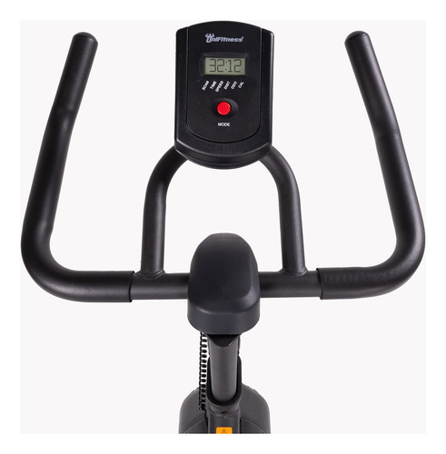 Bicicleta fija UniFitness UFEX00106 color negro