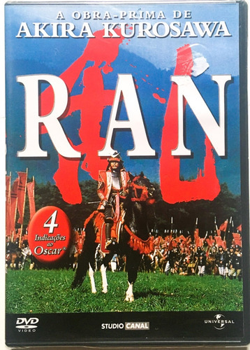 DVD Ran - Akira Kurosawa - Nuevo original sellado