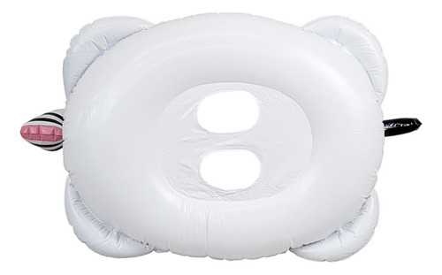 Asiento Inflable Para Niños Flotador, Juguete De Alberca Color Blanco