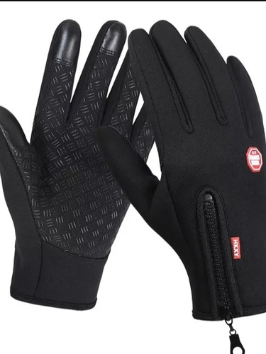 Guantes Térmicos Softshell Forrados Con Micropolar Repelente