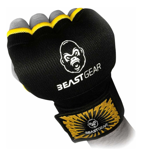 Beast Gear Envolturas De Mano Para Guantes De Boxeo, Para H.