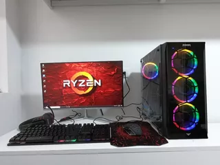 Pc Gamer Completa Ryzen 5 3400g +teros 24 +8gb Ram,240gb Ssd