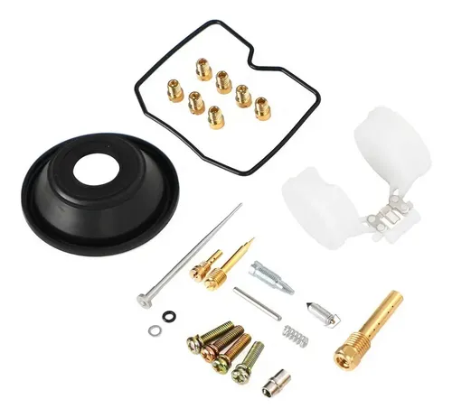 Lot 4 Membranes Piston Carburateur Pour Kawasaki ZR7S / ZR750 2000-2005 - Caoutchouc Et Cuivre