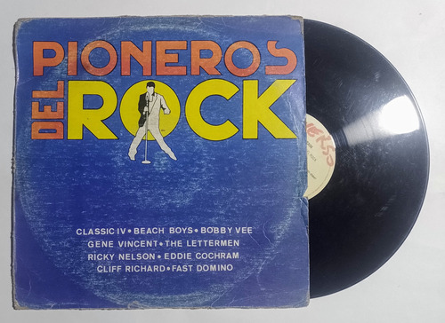 Disco Lp Pioneros Del Rock / Compilación