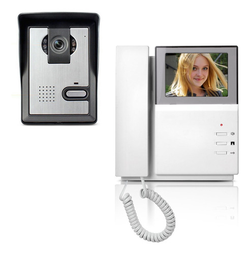 Amocam Sistema De Telefono Para Puerta De Video, Monitor Lcd