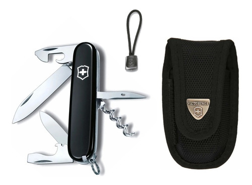 Imagen 1 de 5 de Navaja Spartan, Funda Nylon Y Cordón, Victorinox