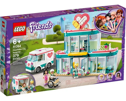 Set de construcción Lego Friends Heartlake city hospital 379 piezas  en  caja