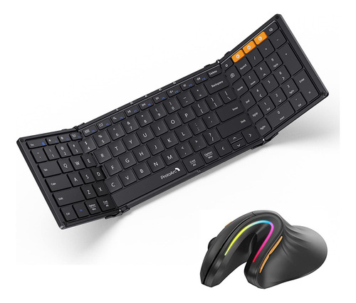 Protoarc Combo Teclado Bluetooth Plegable Xk01 Mouse Em11