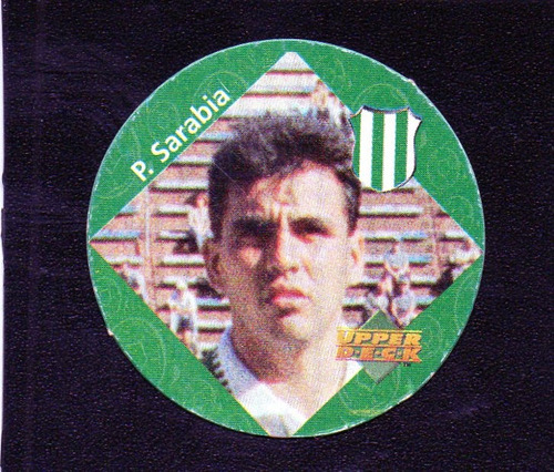 Futbol 1997, Figurita N° 24 Sarabia, Banfield. Mira!!!