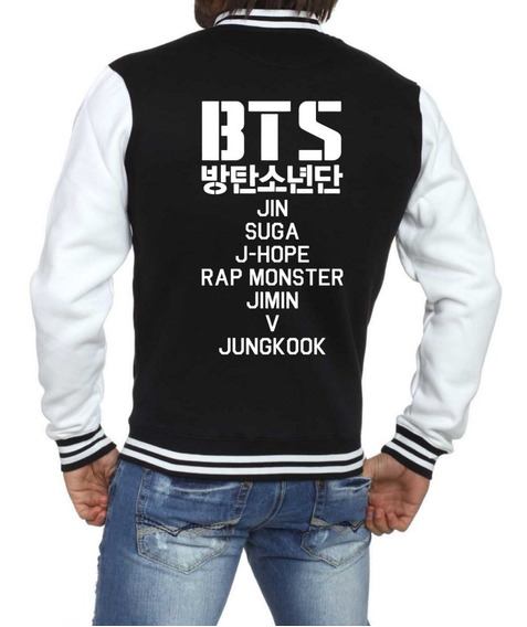 jaqueta bts original