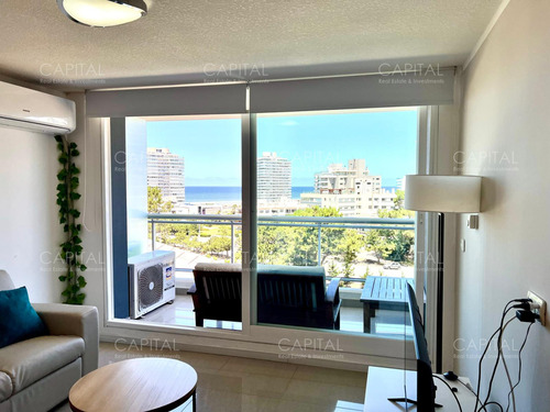 Apartamento De Un Dormitorio En Venta, Torre One Punta Del Este.