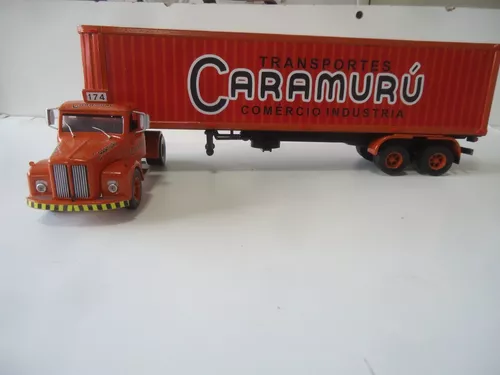 1) Miniatura Caminhão Coca-cola Carreta Scania V8 R730, Frete grátis em  2023