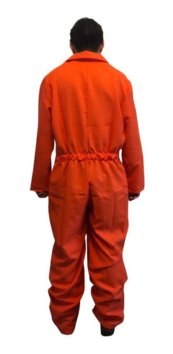 Disfraz Overol Naranja Para Aníbal Lecter, Recluso Halloween | Meses sin  intereses