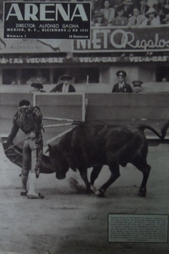 Revista Taurina Torero Lorenzo Garza Arena 1941 Tauromaquia