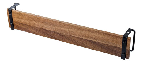 Esmalte De Uñas Rústico De Madera Rústica Montada En La Pare